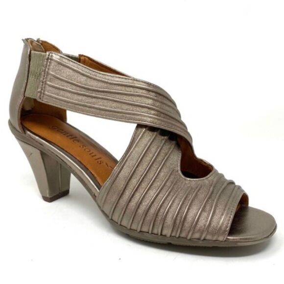 Like new Gentle Souls / Kenneth Cole leather heels - Picture 1 of 8